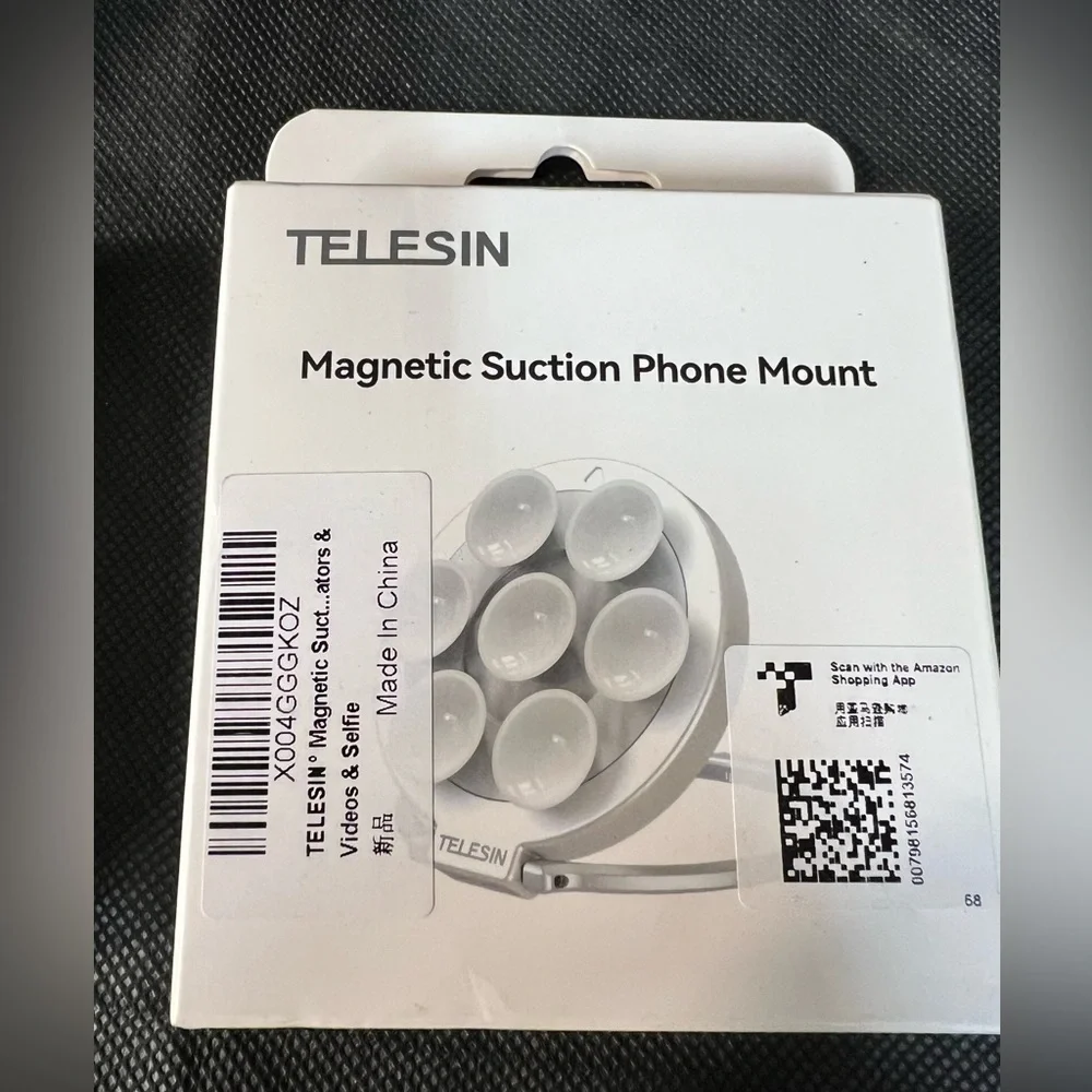 Anti-Slip Magnetic Phone Holder - White
